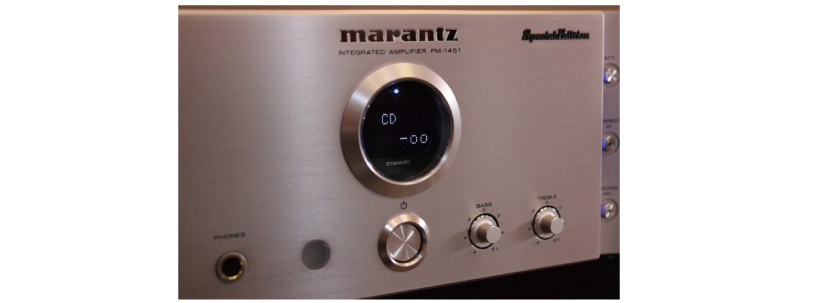 marantzのプリメインアンプ、PM-14S1SEのご紹介です。 marantzのプリメインアンプ、PM-14S1SEのご紹介です。