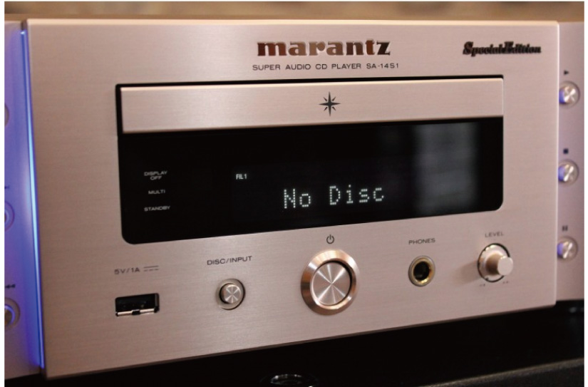Marantz CDプレーヤーとアンプのセット2014年製(送料込み) チューニング製品 SACD/CDプレーヤーMARANTZ SA-14ver.2