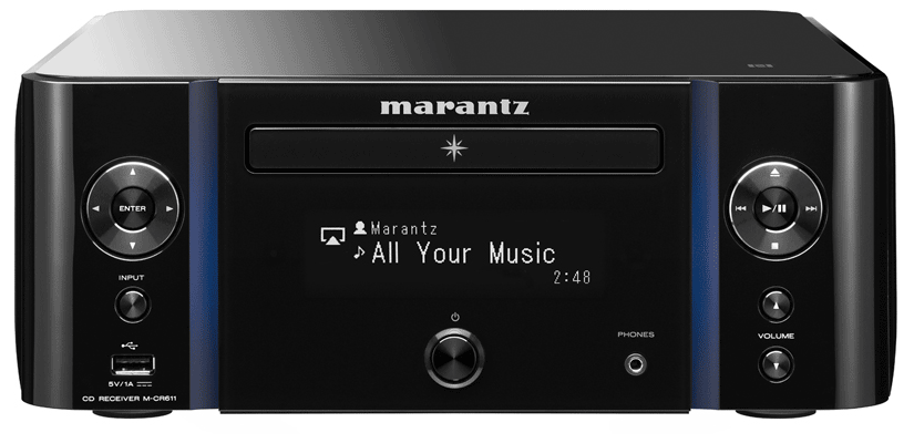 ネットワークCDレシーバー】marantzのM-CR611(ブラック)のご紹介です。