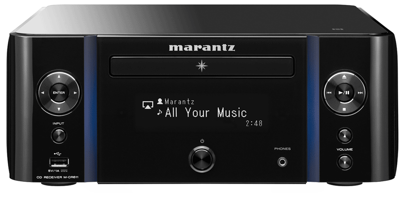 【美品】Marantz  M-CR611 CDレシーバー　アンプ内蔵♪名器