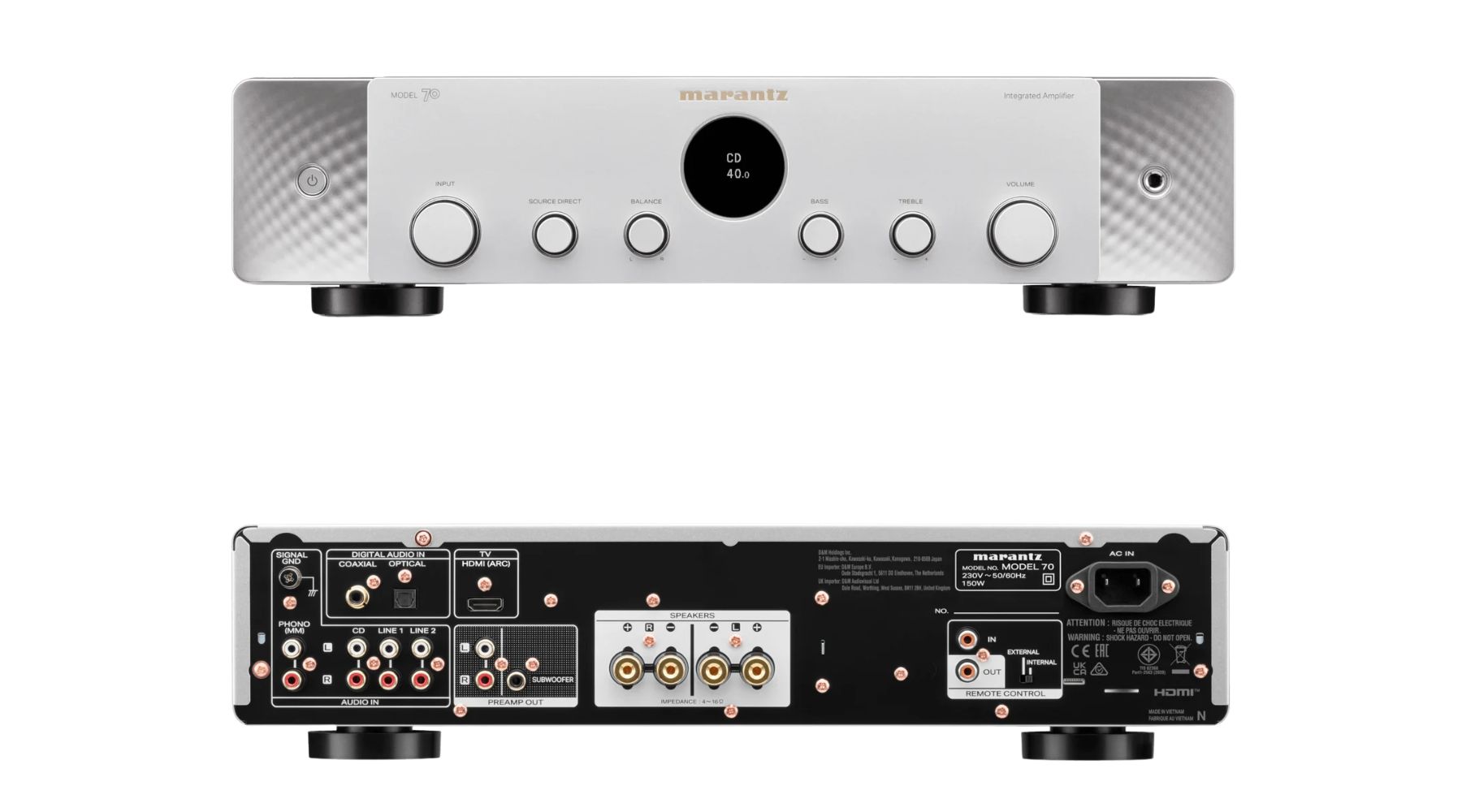 marantz/プリメインアンプ/MODEL 70 のご紹介です。