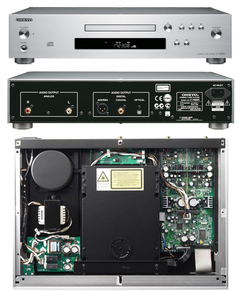 5854 動作良好 ONKYO C-7000R オンキョー　最上級CDプレーヤー