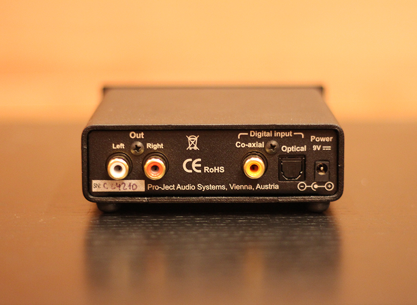 DAコンバータ付きPro-JectヘッドボックスS2デジタルヘッドフォンアンプ、ブラック(並行輸入品)