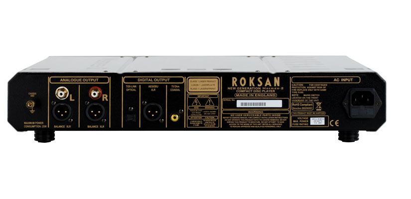 ROKSAN/CDvC[/Caspian M2 CD PLAYER