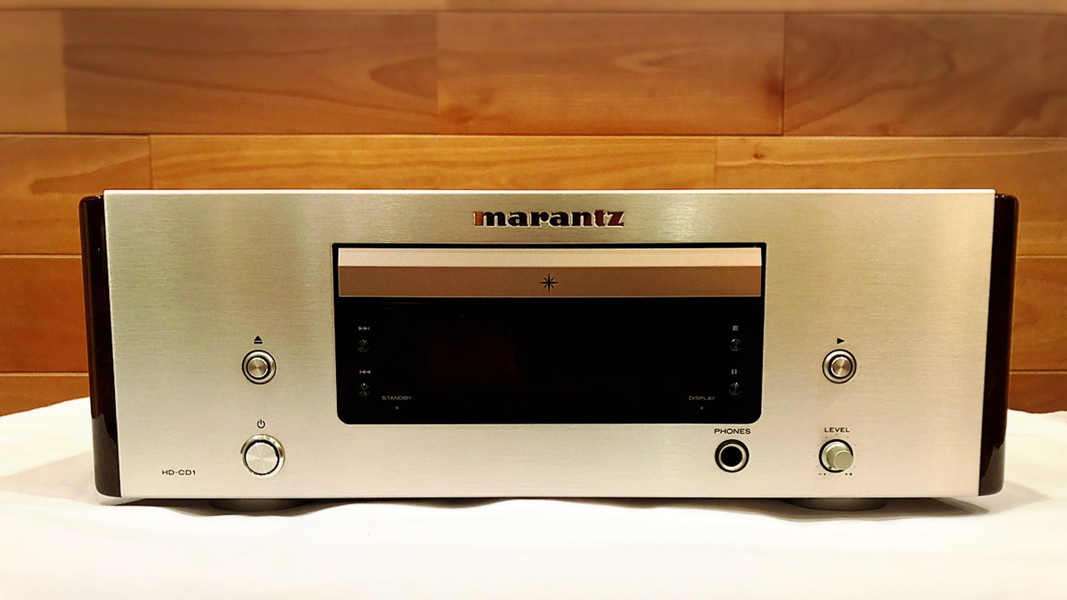 出色 マランツ Marantz HD-CD1 CDプレーヤー ヘッドフォンアンプ内蔵 シルバーゴールド FN 