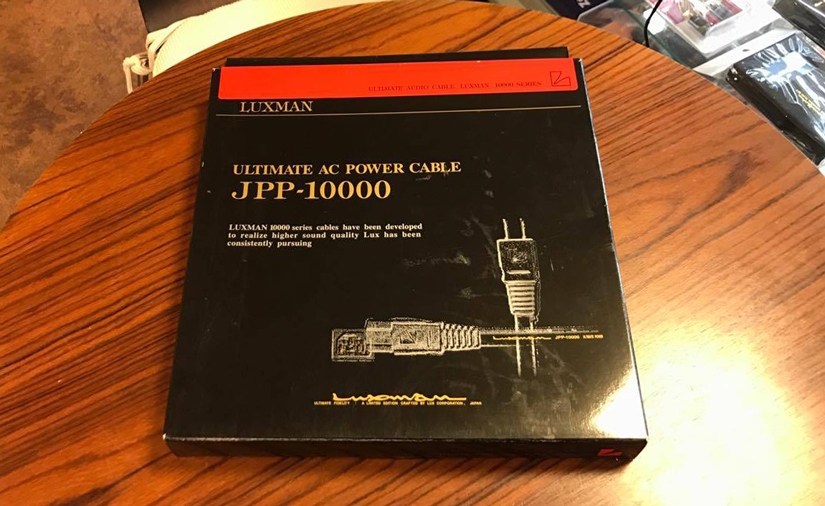 Luxmann 純正 電源ケーブ JPP-10000 ラックスマン-