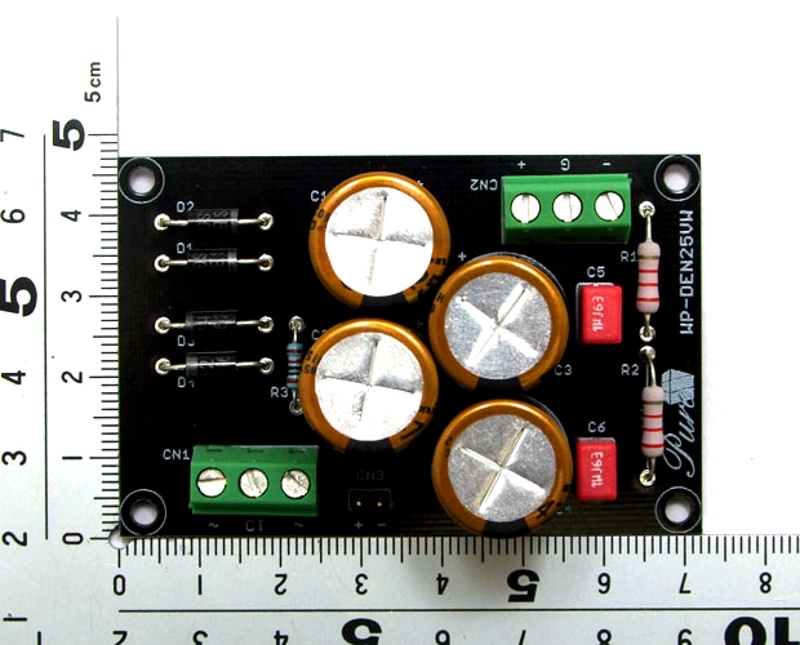 Wonder Pure/パワーアンプ用±電源基板完成品ト/WP-DEN25VW/