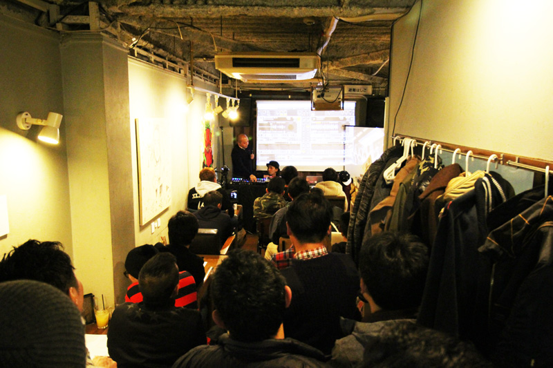 2014/12/6@cafe dodo NATIVE INSTRUMENTS WORK SHOP