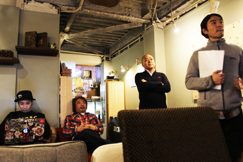 2014/12/6@cafe dodo NATIVE INSTRUMENTS WORK SHOP SETTING
