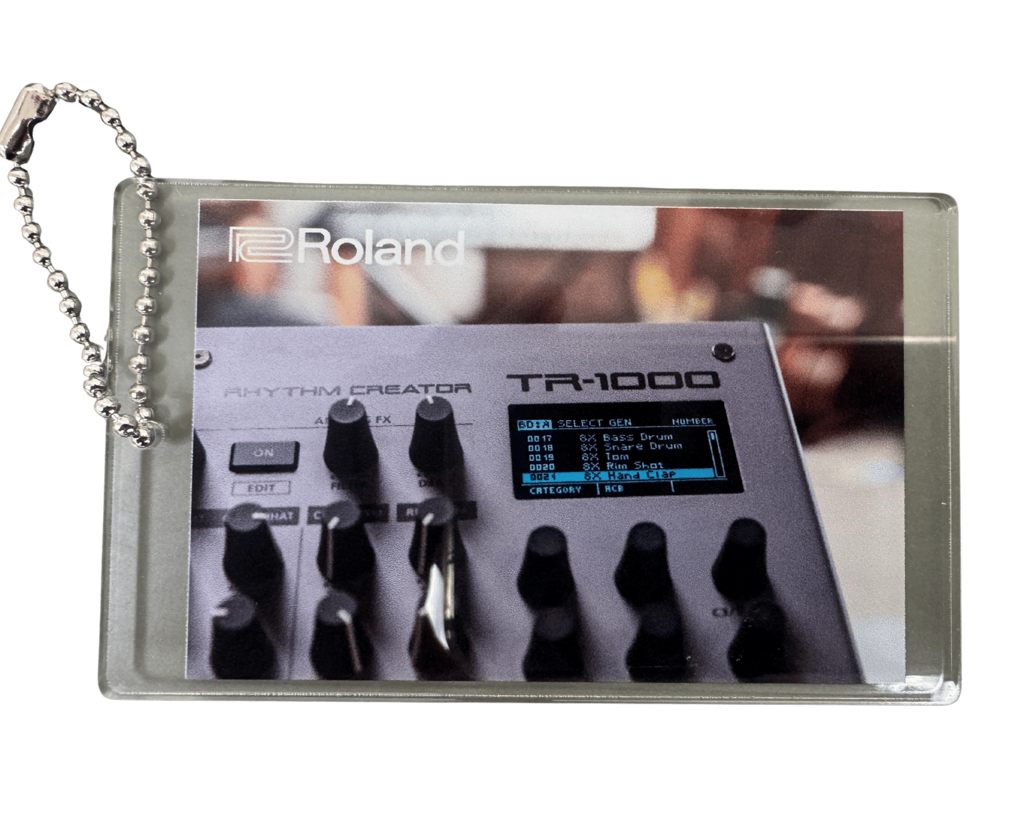 参加者特典：TR-1000アクリルキーホルダー