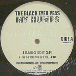 商品詳細 ： BLACK EYED PEAS(12) MY HUMPS