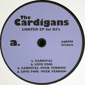 THE CARDIGANS(12) LIMITED EP FOR DJ'S -DJ機材アナログレコード専門