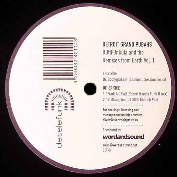 iڍ F yÁEUSEDzDETROIT GRAND PUBAHS(12) BUTTFUNKULA AND THE REMIXES FROM EARTH VOL.1yTECHNOz