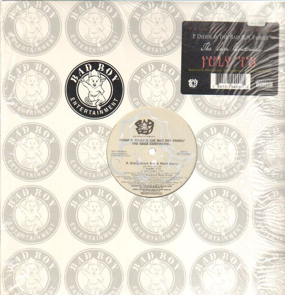 中古・USED】P. DIDDY, BLACK ROB & MARK CURRY(12) BAD BOY FOR LIFE 