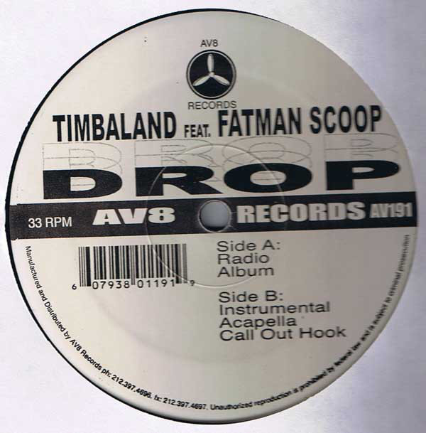 iڍ F yÁEUSEDzTIMBALAND FEAT. FATMAN SCOOP(12) DROP