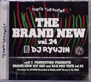 商品詳細 ： DJ RYUJIN(MIX CD) THE BRAND NEW VOL.24