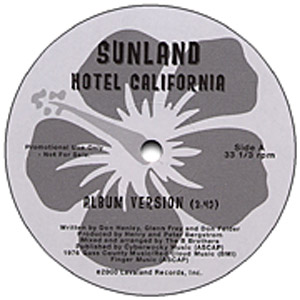 商品詳細 ： SUNLAND(12) HOTEL CALIFORNIA