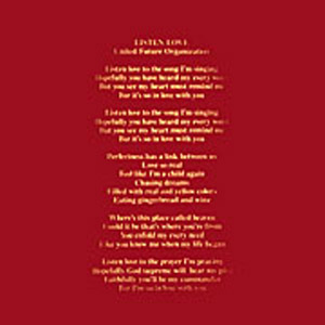 商品詳細 ： UNITED FUTURE ORGANIZATION(12) LISTEN LOVE