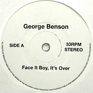iڍ F GEORGE BENSON / ROY AYERS(EP) FACE IT BOY, IT'S OVER / SEARCHING
