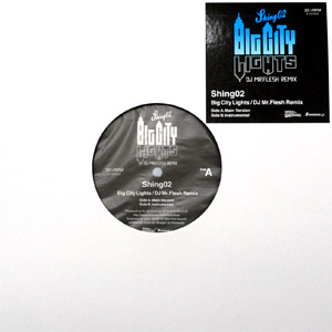 SHING02(10) BIG CITY LIGHTS (DJ MR FLESH REMIX) -DJ機材 SHING02(10) BIG CITY LIGHTS (DJ MR FLESH REMIX) -DJ機材