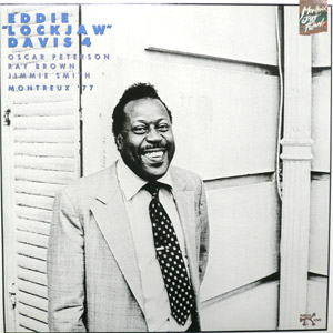 商品詳細 ： EDDIE LOCKJAW DAVIS　(エディ・ロックジョー・デイビス)　(LP)　タイトル名：MONTREUX '77