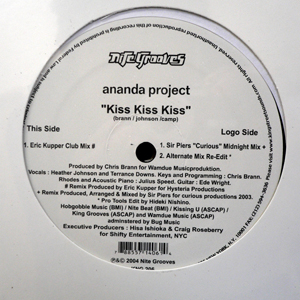 iڍ F ANANDA PROJECT(12) KISS KISS KISS