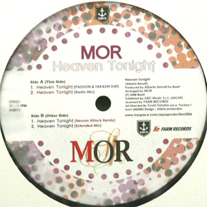 商品詳細 ： MOR(12) HEAVEN TONIGHT