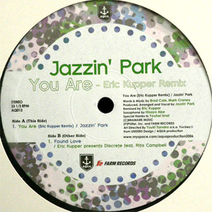 商品詳細 ： JAZZIN PARK(12) YOU ARE -ERIC KUPPER REMIX-