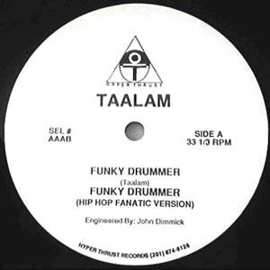 商品詳細 ： TAALAM(12) FUNKY DRUMMER