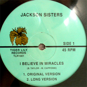 iڍ F JACKSON SISTERS(12) I BELIEVE IN MIRACLES