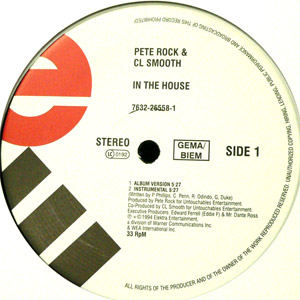 iڍ F PETE ROCK & CL SMOOTH(12) IN THE HOUSE / ALL THE PLACES