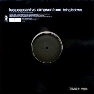 商品詳細 ： LUCA CASSANI VS SIMPSON TUNE(12) BRING IT DOWN