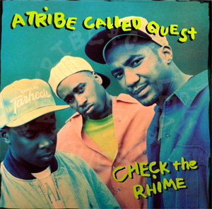 A TRIBE CALLED QUEST(12) CHECK THE RHYME -DJ機材アナログレコード 