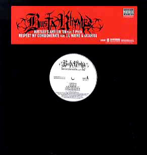 iڍ F BUSTA RHYMES(12) HUSTLERS ANTHEM 09