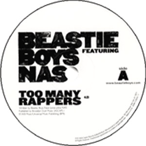 商品詳細 ： BEASTIE BOYS FEAT. NAS(12) TOO MANY RAPPERS