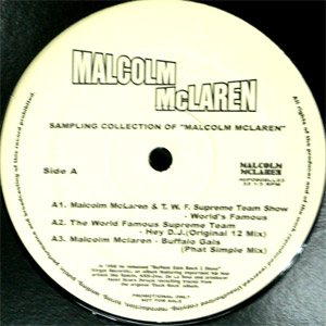iڍ F MALCOLM MCLAREN(12) SAMPLING COLLECTION