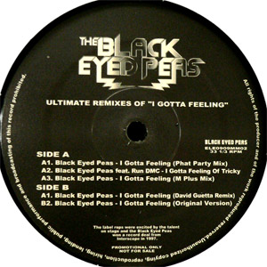 iڍ F BLACK EYED PEAS(12) ULTIMATE REMIXES OF I GOTTA FEELING