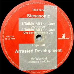 iڍ F STETSASONIC(12) TALKIN' ALL THAT JAZZ