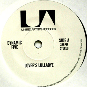 DYNAMIC FIVE(EP) LOVER'S LULLABYE -DJ機材アナログレコード