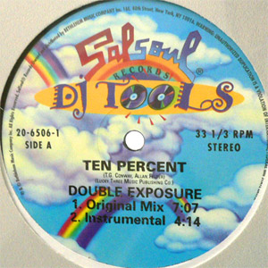 商品詳細 ： DOUBLE EXPOSURE(12) TEN PERCENT (DJ TOOLS)