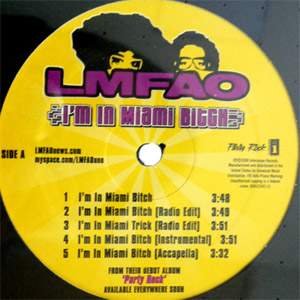 iڍ F LMFAO FEAT. PITBULL(12) I'M IN MIAMI BITCH