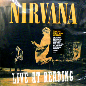 Nirvana/ Live at Reading ニルヴァーナ二枚組レコード NIRVANA(2LP) LIVE AT READING -DJ機材アナログレコード専門店