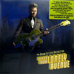 iڍ F BRIAN SETZER ORCHESTRA(LP+CD) SONGS FROM LONELY AVENUE