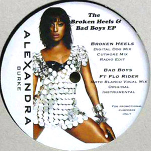 商品詳細 ： ALEXANDRA BURKE(12) THE BROKEN HEELS & BAD BOYS EP