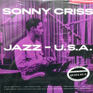 iڍ F SONNY CRISS (\j[ENX)@(LP 200gdʔ)@^CgFJAZZ - U.S.A.