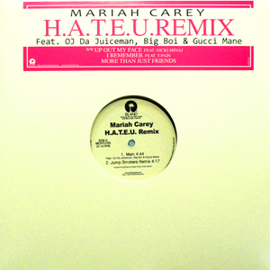 iڍ F MARIAH CAREY(12) H.A.T.E.U. REMIX / UP OUT MY FACE