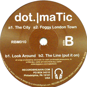 iڍ F DOT.|MATIC(7inch) THE CITY