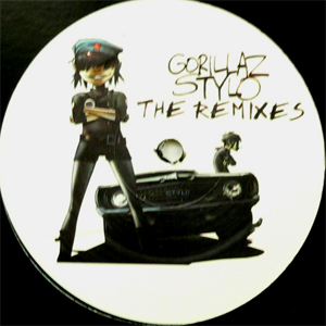 商品詳細 ： GORILLAZ(12) STYLO REMIXES