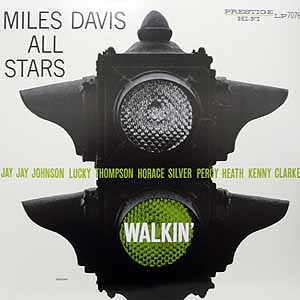 MILES DAVIS (マイルス・デイヴィス) (LP) タイトル名：WALKIN' -DJ 