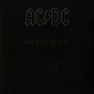 商品詳細 ： AC/DC　(LP 180g重量盤)　タイトル名：BACK IN BLACK